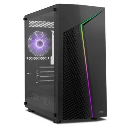 NOX Infinity Zeta Minitorre Negra con ARGB